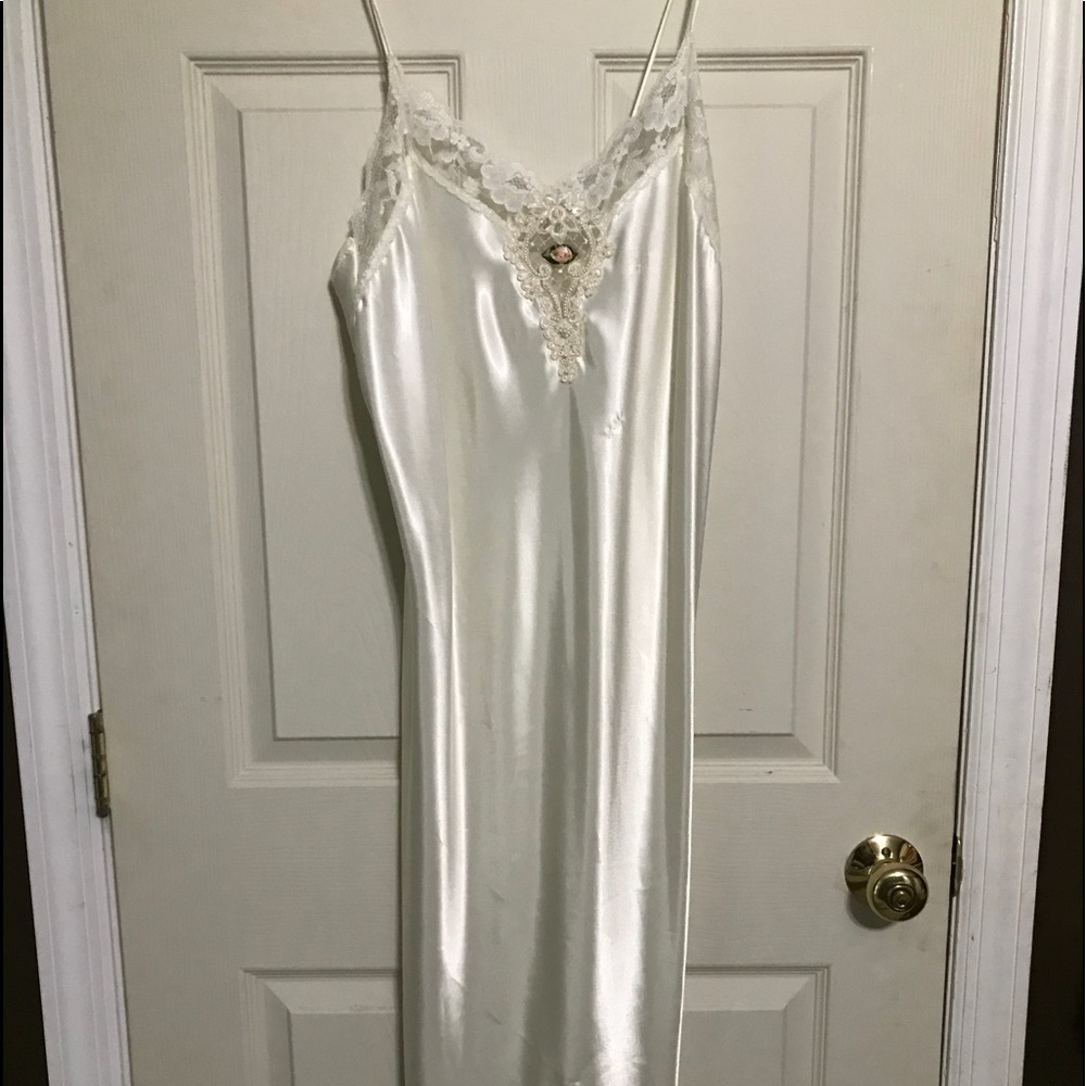 Cream color night gown